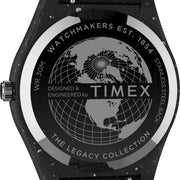 Timex Legacy Ocean Recycled rPET 42mm Black - Watches.com - TW2V77000JR