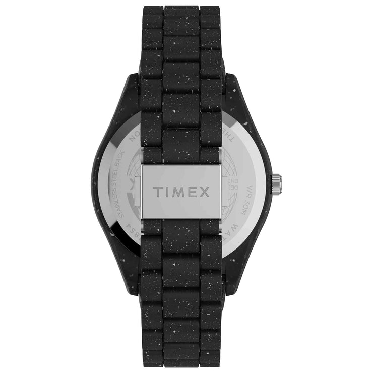 Timex Legacy Ocean Recycled rPET 42mm Black - Watches.com - TW2V77000JR