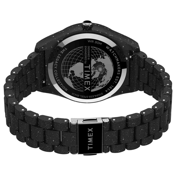 Timex Legacy Ocean Recycled rPET 42mm Black - Watches.com - TW2V77000JR