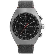 Timex Legacy Tonneau Chronograph 42mm Silver Black - Watches.com - TW2W50000VQ