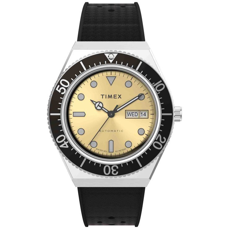 Timex M79 Automatic 40mm Champagne - Watches.com - TW2W47600ZV