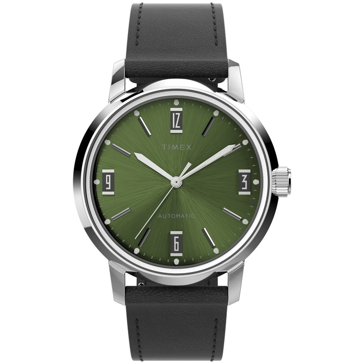 Timex Marlin Automatic 40mm Green - Watches.com - TW2V44600ZV