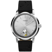 Timex Marlin Automatic x Peanuts Saxophonist 40mm Silver - Watches.com - TW2W688000Q