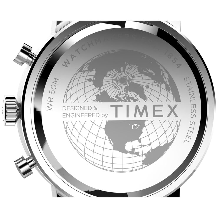 Timex Midtown Chronograph 40mm Champagne - Watches.com - TW2V70500VQ