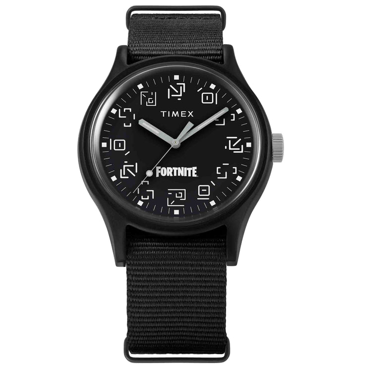 Timex MK1 x Fortnite 40mm Black - Watches.com - TW2W97000JR