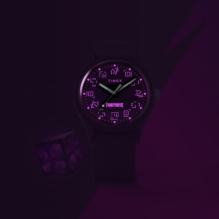 Timex MK1 x Fortnite 40mm Black - Watches.com - TW2W97000JR