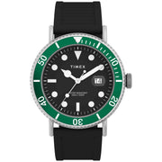 Timex Portside 43mm Black Green - Watches.com - TW2W16700VQ