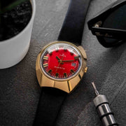 Timex Q 1972 Reissue Gold Red - Watches.com - TW2V25400ZV