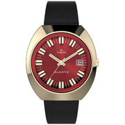 Timex Q 1972 Reissue Gold Red - Watches.com - TW2V25400ZV