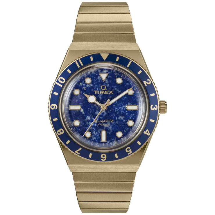 Timex Q 36mm Lapis Lazuli - Watches.com - TW2V92400VQ