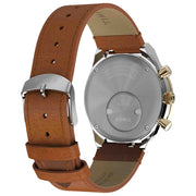 Timex Q Chronograph 40mm Gold Brown - Watches.com - TW2W64400VQ