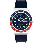 Timex Q Diver 38mm Blue - Watches.com - TW2V32100ZV