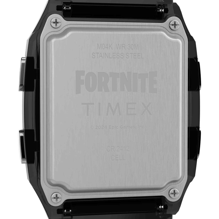 Timex Q LCA x Fortnite 35mm Black - Watches.com - TW2W96500JR