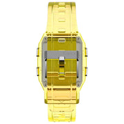 Timex Q LCA x Fortnite 35mm Translucent Yellow - Watches.com - TW2W96600JR