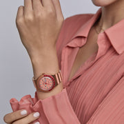 Timex Q Malibu 36mm Pink SS - Watches.com - TW2V38600VQ