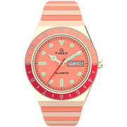 Timex Q Malibu 36mm Pink SS - Watches.com - TW2V38600VQ