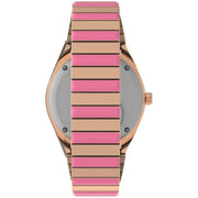 Timex Q x BCRF 36mm Pink SS - Watches.com - TW2V52700VQ