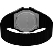 Timex T80 Digital Black SS Expansion Band - Watches.com - TW2R67000VQ