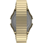 Timex T80 Digital Gold SS Expansion Band - Watches.com - TW2R79000VQ