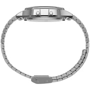 Timex T80 Digital Silver SS - Watches.com - TW2R79300YB