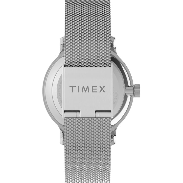 Timex Transcend Silver Mesh - Watches.com - TW2U92900