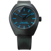 Timex Urban Pop Eco Ceramic 40 mm Black Blue - Watches.com - TW2W42300VQ