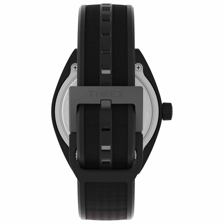 Timex Urban Pop Eco Ceramic 40mm Black White - Watches.com - TW2W42100VQ