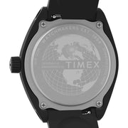 Timex Urban Pop Eco Ceramic 40mm Black White - Watches.com - TW2W42100VQ