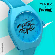 Timex Urban Pop x Fortnite 40mm Bio - TPU Cyan - Watches.com - TW2W96900JR