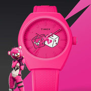 Timex Urban Pop x Fortnite 40mm Bio - TPU Magenta - Watches.com - TW2W96800JR