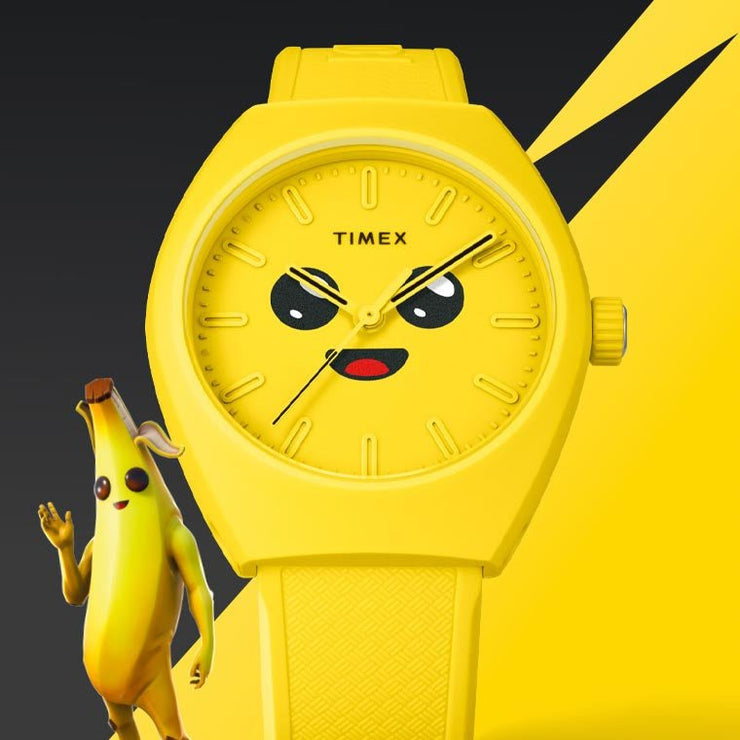 Timex Urban Pop x Fortnite 40mm Bio - TPU Yellow - Watches.com - TW2W96700JR