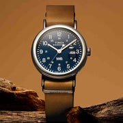 Timex Weekender 40mm Blue - Watches.com - TW2W86800VQ