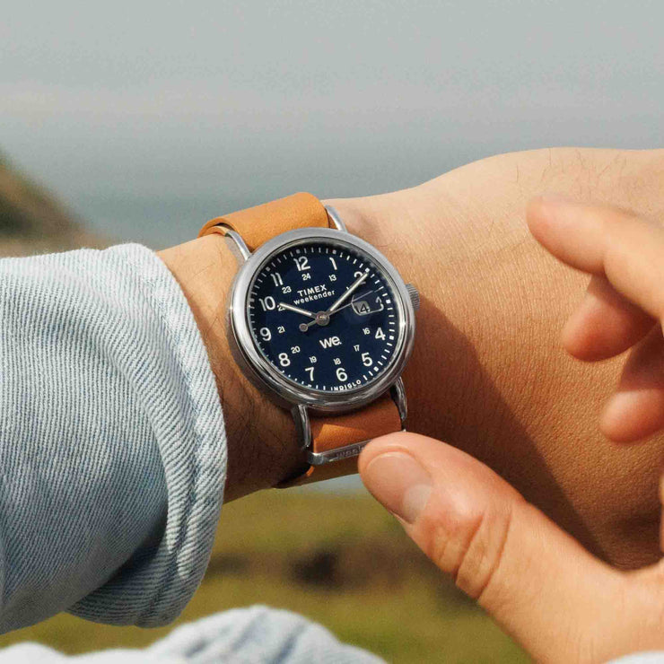 Timex Weekender 40mm Blue - Watches.com - TW2W86800VQ