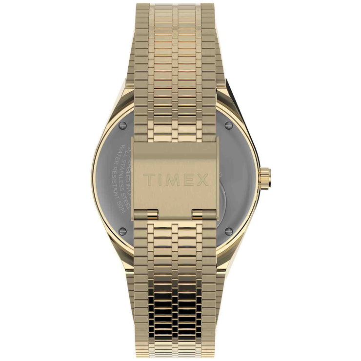 Timex x seconde/seconde/ Q 38mm Loser Gold SS - Watches.com - TW2W70700JR