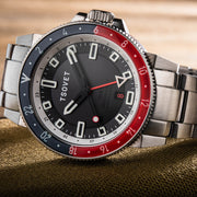 Tsovet SMT - DW42 GMT Hybrid Kinematic Automatic Blue Red - Watches.com - TS - 4004 - 22