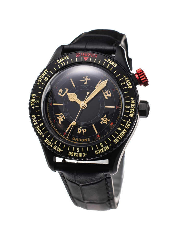 Undone Aero Chinese Hour 2024 Black Dial - Watches.com - BCP - AER - CHH - 002