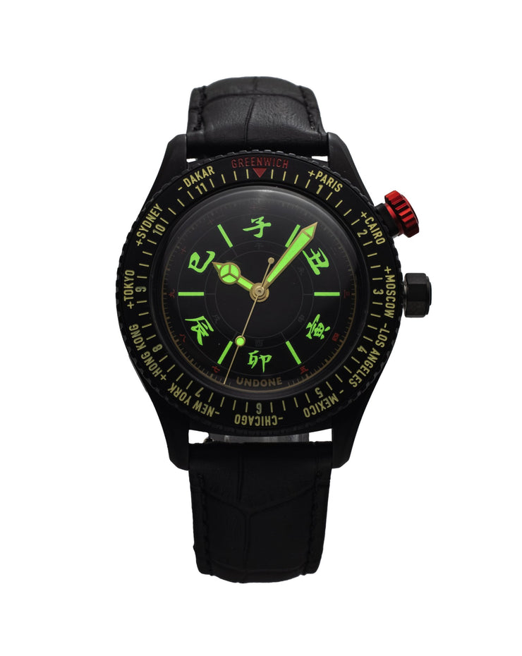 Undone Aero Chinese Hour 2024 Black Dial - Watches.com - BCP - AER - CHH - 002