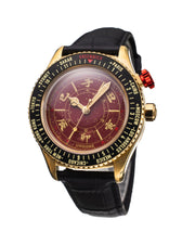 Undone Aero Chinese Hour 2024 Dark Red Dial - Watches.com - BCP - AER - CHH - 001