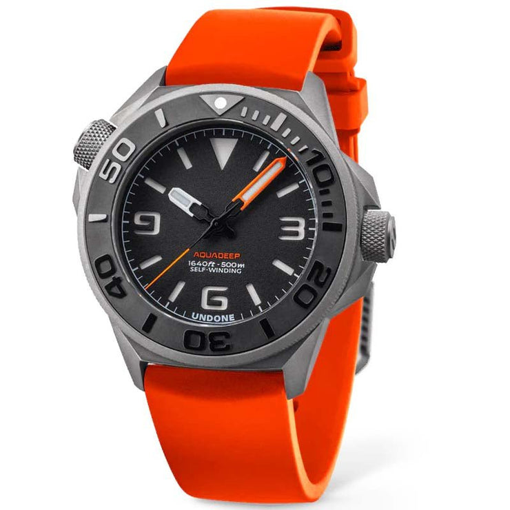 UNDONE AquaDeep Signal Orange - Watches.com - AQD - 369 - BKO