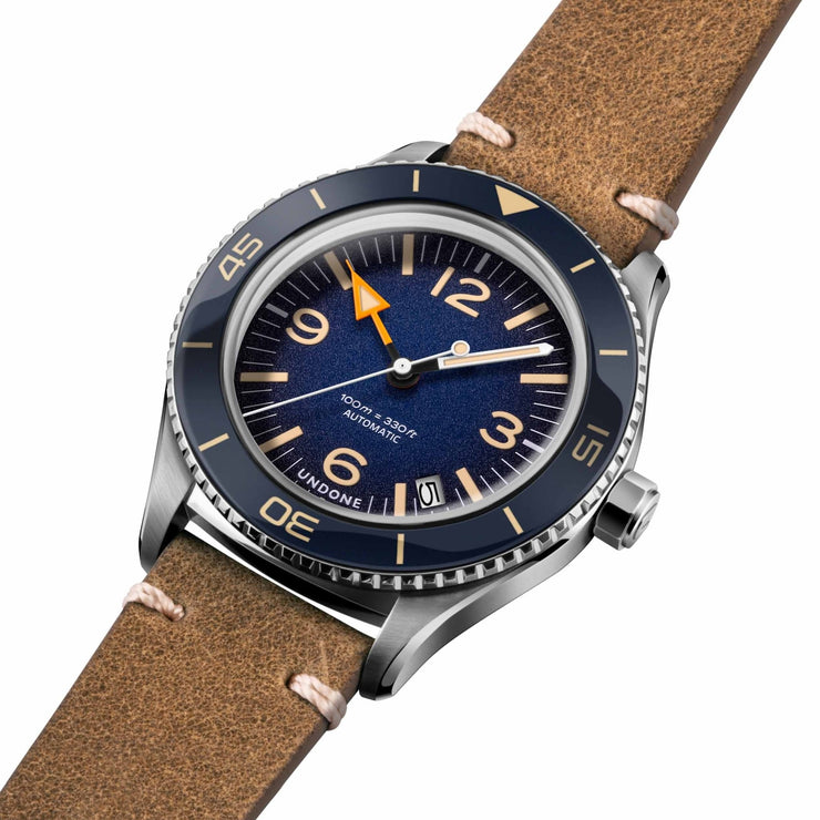 Undone Basecamp Automatic Classic Blue - Watches.com - BCP - CLS - BLU