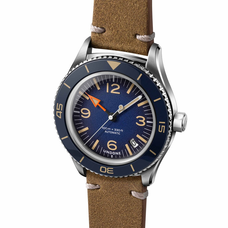 Undone Basecamp Automatic Classic Blue - Watches.com - BCP - CLS - BLU