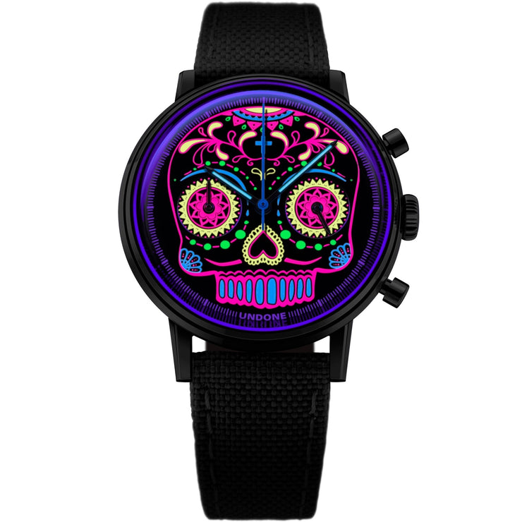 UNDONE Calavera Neon Chrono - Watches.com - COL - CLN - SGS