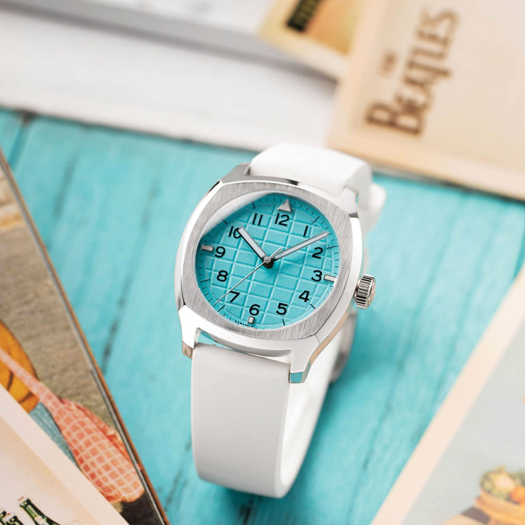 UNDONE Terra Blue Lagoon Automatic - Watches.com - TRA - BLU - LGN