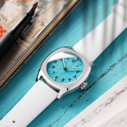 UNDONE Terra Blue Lagoon Automatic - Watches.com - TRA - BLU - LGN