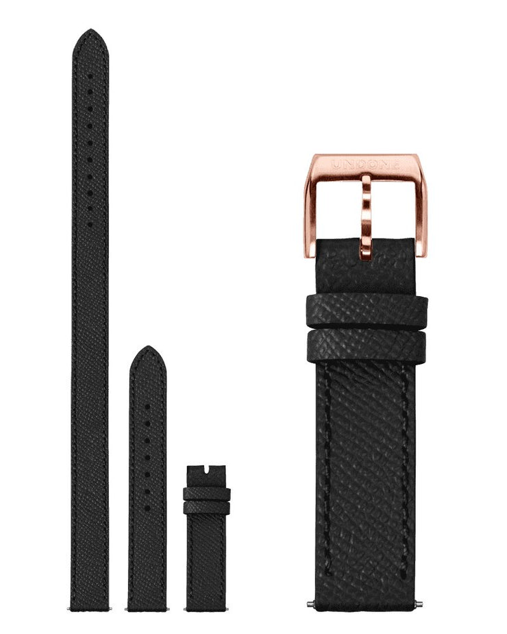 Undone Urban 34 Navi Black Rose Gold - Watches.com - URB - N34 - RBK