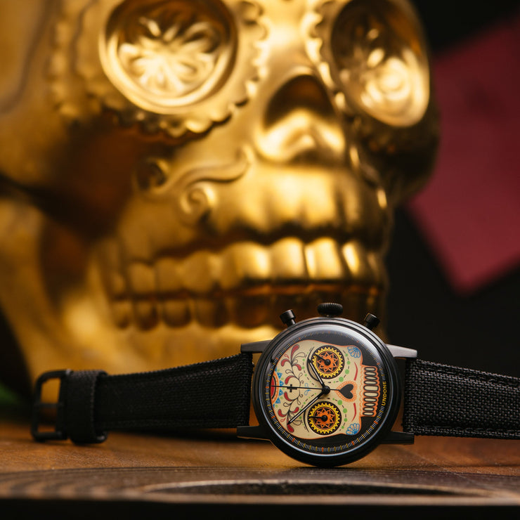 UNDONE x Watches.com Calavera Lume Chrono - Watches.com - URB - CND - SKL3A