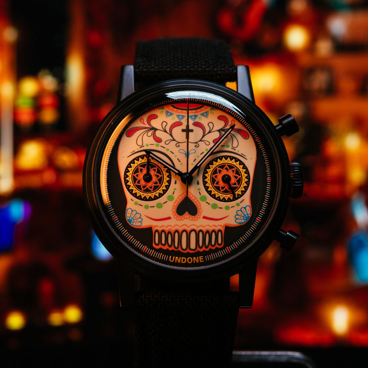 UNDONE x Watches.com Calavera Lume Chrono - Watches.com - URB - CND - SKL3A