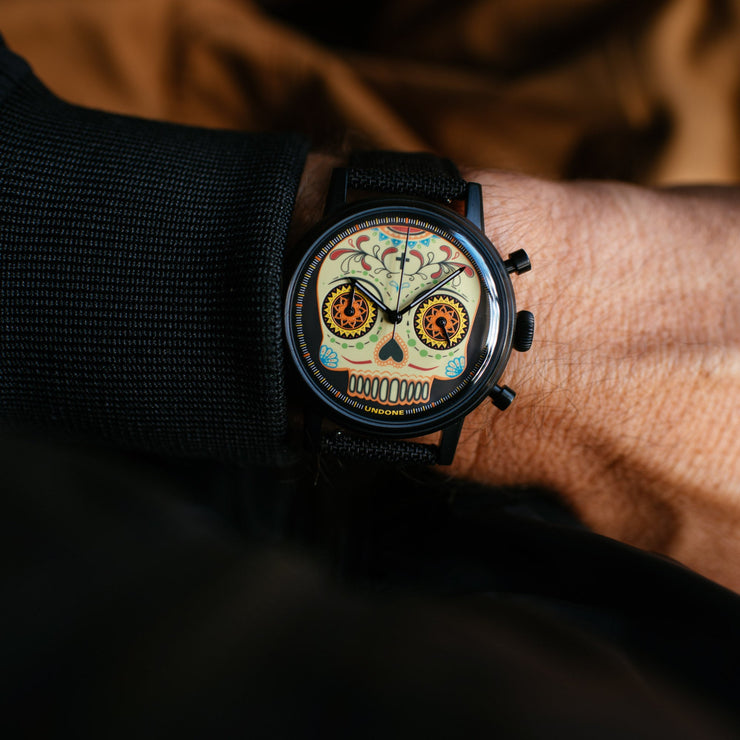 UNDONE x Watches.com Calavera Lume Chrono - Watches.com - URB - CND - SKL3A