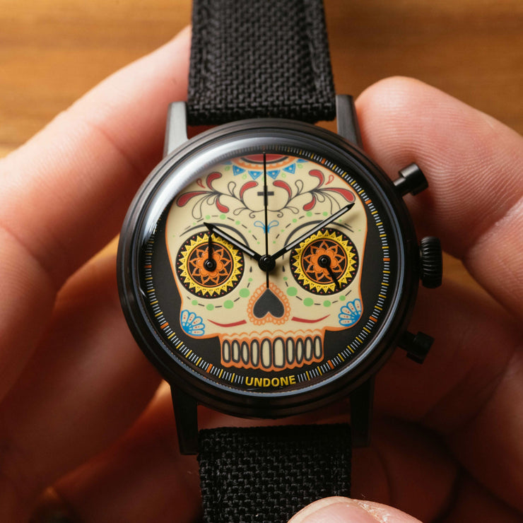 UNDONE x Watches.com Calavera Lume Chrono - Watches.com - URB - CND - SKL3A