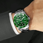 Venezianico Nereide 42 Automatic Green SS - Watches.com - 3321501C